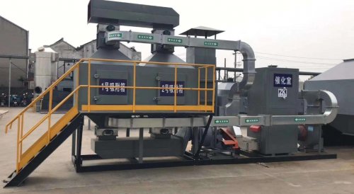 催化燃燒設備的結構作用同工作過程